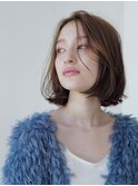 20代30代大人かわいい小顔くびれレイヤーカット韓国レイヤーボブ