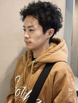 ヘアー アイス ルーチェ(HAIR ICI LUCE)&nbsp;メンズベリーショートパーマ無造作/大矢