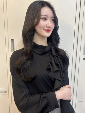 アリュウル 表参道 青山(Allure) 巻ける縮毛矯正とかきあげバング◎矢口