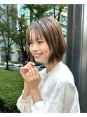 フェミニンボブ 20代30代40代ヘア 小顔 大阪ボブ 梅田