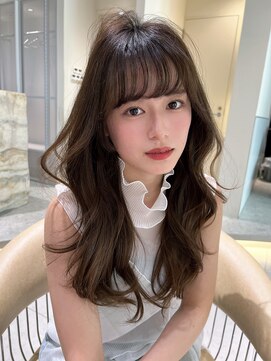 ロンドメリア 天神大名店(Lond Melia) イメチェンヘアスタイル美髪のススメワイドバングブルーブラック