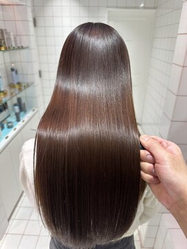 ロンドルーチェ 心斎橋(Lond luce) 美髪のススメ×ワイドバング［髪質改善/縮毛矯正］