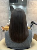 ロング 縮毛矯正 髪質改善トリートメント