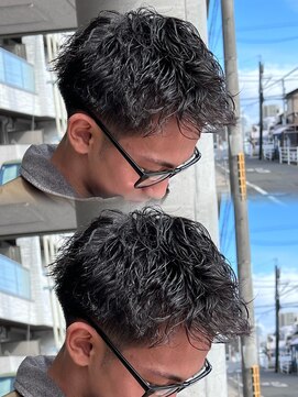 髪屋 紬 メンズ/メンズカット/メンズパーマ/ツイストパーマ