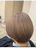 柔らかショートボブ