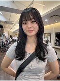 ゆる巻で可愛いハッシュカット<ホノカ>