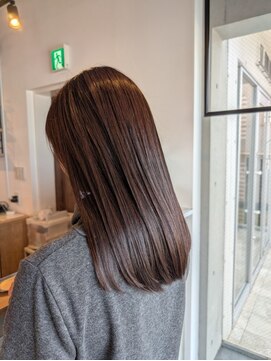 ウールバイレガーレ(uul by Legare/a) コントラストハイライトオリーブベージュミルクティーベージュ