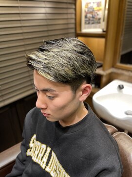 ヒロギンザバーバーショップ 丸の内店(HIRO GINZA BARBER SHOP) メッシュナチュラル