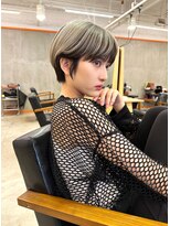 ブラン 天王寺(Blanc)&nbsp;【Blanc】アンブレラカラー＿ショート＿ブリーチ