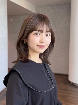 ザック ヴィ(ZACC  vie) レイヤーカット/セミロング/艶カラー／学割02