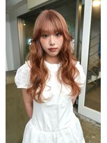 レコ 渋谷(LECO)&nbsp;キャラメルベージュロングケアブリーチ