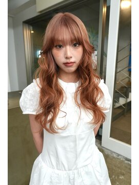 レコ 渋谷(LECO) キャラメルベージュロングケアブリーチ