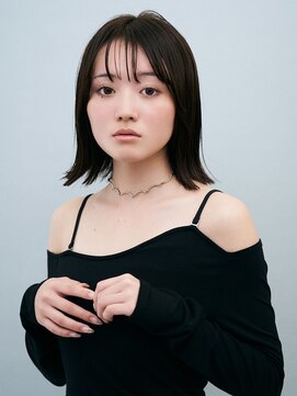 ガリカ 蔵前(Gallica) うる艶髪似合わせカットこなれミディアム結べるボブ地毛風カラー