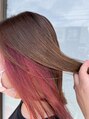 アグ ヘアー ウェイン 山形若宮店(Agu hair wain) インナーカラー赤系