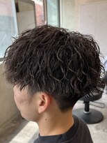 ハッシュタグネイビー 仙台駅前店(#NAVY) ツイストスパイラル仙台美容室波巻きシャドウパーマサーフカール