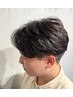 【村上指名】メンズカット＋透明感艶カラー＋トリートメント