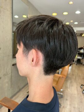 メンズカット似合わせカットマッシュショート黒髪10代20代30代