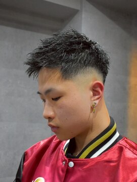 ミドルスキンフェード/メンズカット/メンズ / バーバー/理容室