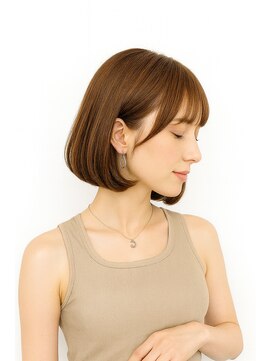 ☆お客様スタイル☆【艶カラーミディアム／二俣川／二俣川駅】