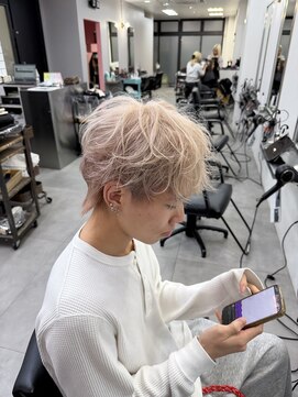 ギミックパシャ(GIMMICK pasha) ホワイトミルクティアンブレラカラー