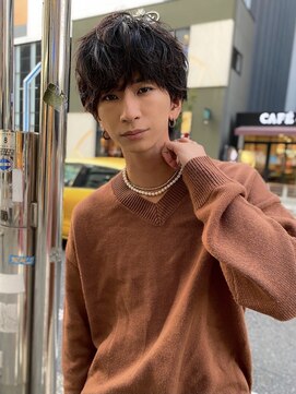 アクシス ナゴヤ(AXIS NAGOYA) 北野MEN’S/リバースセンターパート/ニュアンスパーマ/名駅