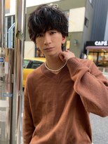 アクシス ナゴヤ(AXIS NAGOYA) 北野MEN’S/リバースセンターパート/ニュアンスパーマ/名駅