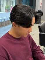 エルマーク 京都駅前(L-MARK)&nbsp;センターパート/ニュアンスパーマ/フェザーパーマ/メンズ