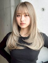 ルービックセカンド 和歌山(Rubik's 2nd)&nbsp;ナチュラルベージュ×ストレートロング