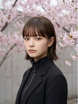ヘアーサロン 6(hair salon) 春映えツヤ感ボブ