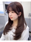 韓国レイヤー/韓国風/ボブ/髪質改善/黒髪/ブリーチなし〔池袋〕