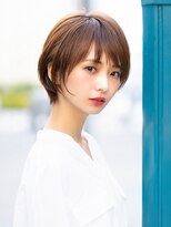 アンフィニー 銀座(ANFINI)&nbsp;丸みショートボブ×透明感ベージュ