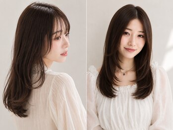 レイフィールド 扶桑店の写真/スタイリングしやすいサラツヤのストレートヘアを♪髪質・クセに合わせた施術でどうぞ！