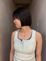 ユニ(uni)&nbsp;縮毛矯正×ボブスタイル