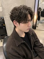 テーラヘアー 我孫子店(TELA HAIR)&nbsp;《無造作》スパイラルパーマ×センターパート