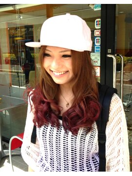 ヘアークリエーション アンベリール(hair creation embellir) 遊びたいカラー