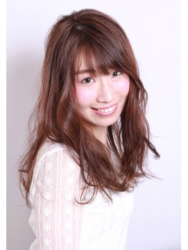 マアムジー 笹塚店(ma'am Zee) 【ma'am Zee栗栖】暖色系フェミニアルカラースタイル