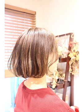 リプルヘアー ウエスト(ripple hair west) アゴラインボブ