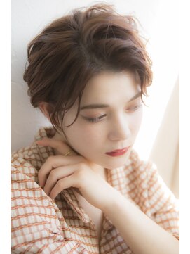 ミエル ヘア 新宿(miel hair) 【mielhair新宿】♪♪ふんわりショート♪♪