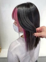 アンク クロス 池袋北口店(ANKHCROSS) 《アンククロス 柴田》フェイスフレーミングピンクカラー