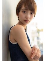 オースティン 調布アミックス(AUSTIN)&nbsp;大人かわいい前髪セシルカットココアブラウンフリンジウェーブ