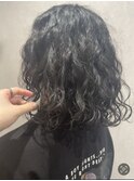 メンズボブパーマ