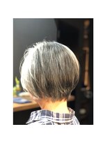 くじら美容室&nbsp;ショートボブ