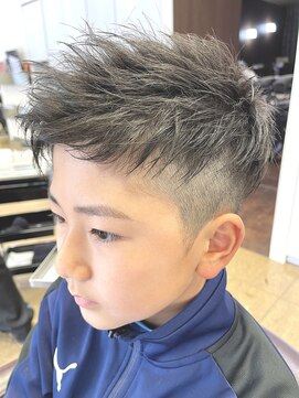 レッド(ReD) メンズ　ツーブロック