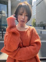 ワン バイ ジエクト(One by The Ect)&nbsp;大人可愛い20代30代40代前下がりショートボブ丸みショート◎