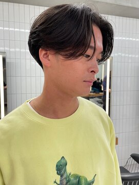 ニコ トウキョウ(nico TOKYO) メンズ/センターパート/横分けセンターパート/ハイライト