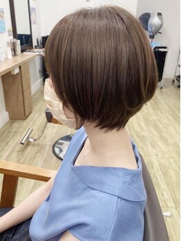 ブランシュ 中島店(Hair&Esthe Blanche)の写真/【中島/女性専用サロン】大人女性から圧倒的支持◎再現性が高く、お手入れも簡単なショートスタイルに◇