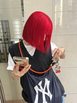 ナツ(Natu.)&nbsp;レッドカラーボブ / 中森しゅう