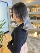 リトバイプティパ(Lit by petit-pas) ◎ ホワイトシルバーグラデーション ◎