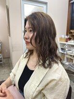 キュオンシア(CUEON. ciea)&nbsp;切りっぱなし×ボブパーマ