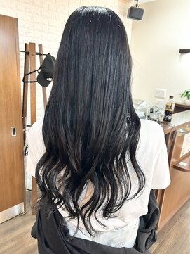 テュセ ヘアー 京都(Tu sais hair kyoto) アディクシーカラー/アッシュカーキ/ブルーブラック